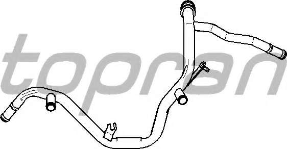 Трубка охлаждающей жидкости