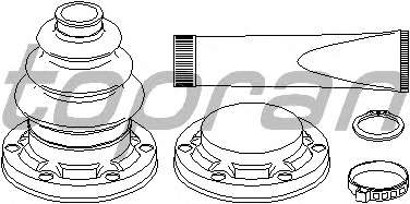 Комплект пылника, приводной вал