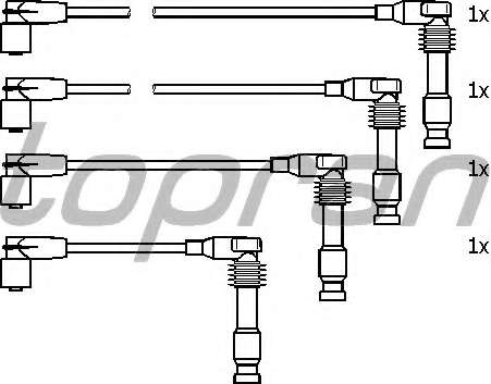 Комплект проводов зажигания