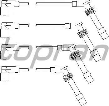 Комплект проводов зажигания