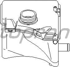 Компенсационный бак, охлаждающая жидкость
