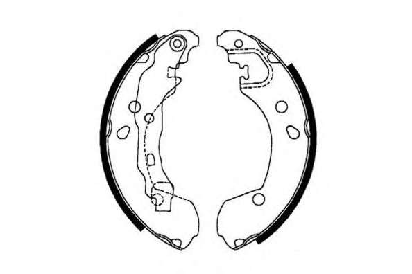 Комплект тормозных колодок