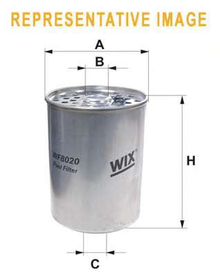 wix-filters-wf8018 Топливный фильтр WIX FILTERS WF8018