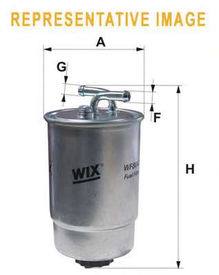 Топливный фильтр WIX FILTERS WF8263