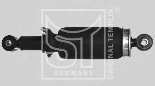 Гаситель, крепление кабины