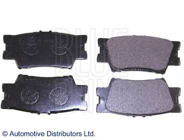 Комплект тормозных колодок, дисковый тормоз BLUE PRINT ADT342168