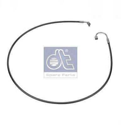 Шлангопровод, опрокидывающее устройство кабины водителя