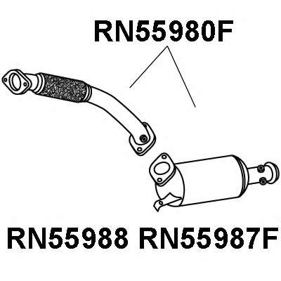 Сажевый / частичный фильтр, система выхлопа ОГ