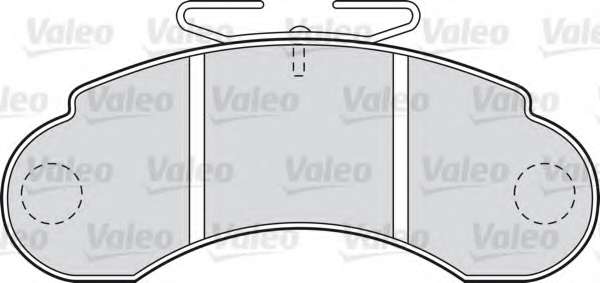 Комплект тормозных колодок, дисковый тормоз