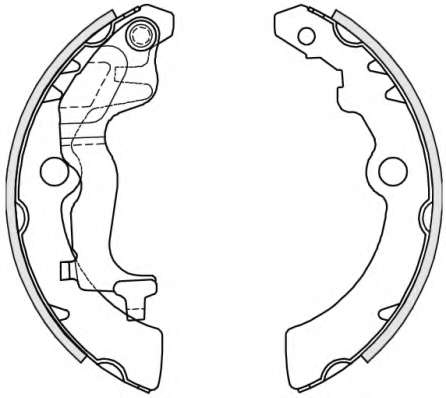 Комплект тормозных колодок