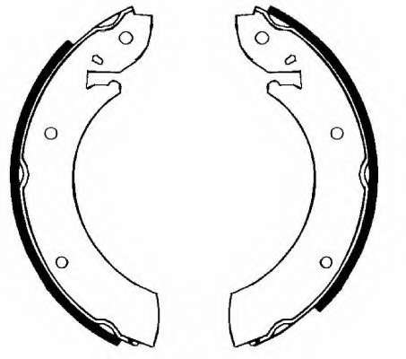 Комплект тормозных колодок