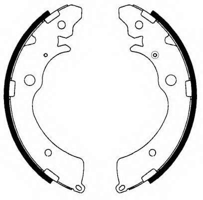 Комплект тормозных колодок