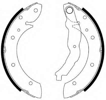 Комплект тормозных колодок