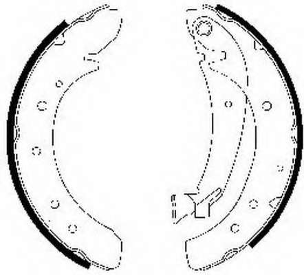 Комплект тормозных колодок