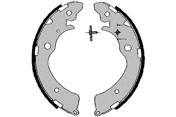 Комплект тормозных колодок