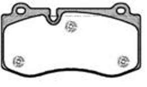 Комплект тормозных колодок, дисковый тормоз