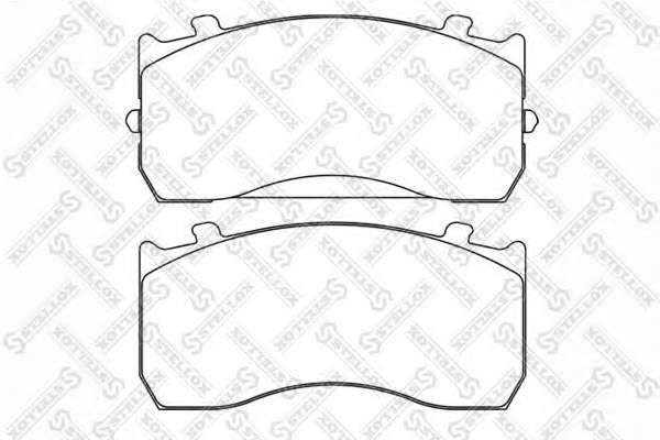 Комплект тормозных колодок, дисковый тормоз