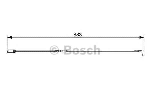 bosch-1987473005 Сигнализатор, износ тормозных колодок BOSCH 1 987 473 005