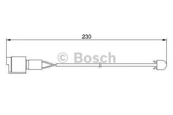 bosch-1987474910 Сигнализатор, износ тормозных колодок BOSCH 1 987 474 910
