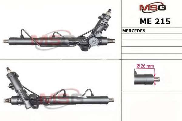 msg-me215 Рулевая рейка MSG ME 215