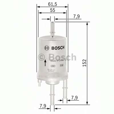 bosch-0450905925 Топливный фильтр BOSCH 0 450 905 925