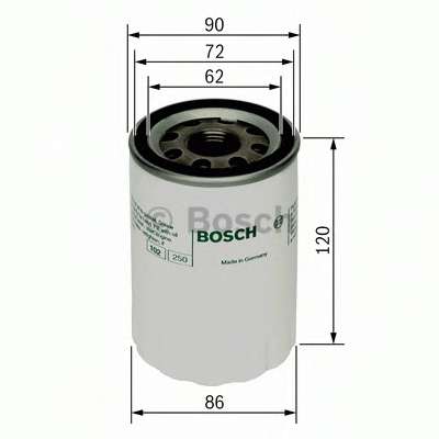bosch-0451103290 Масляный фильтр BOSCH 0 451 103 290