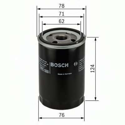 bosch-0451103340 Масляный фильтр BOSCH 0 451 103 340