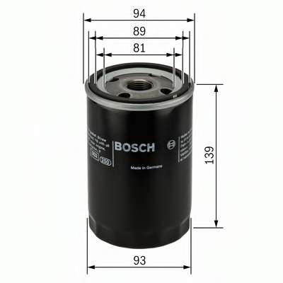bosch-0451104064 Масляный фильтр BOSCH 0 451 104 064