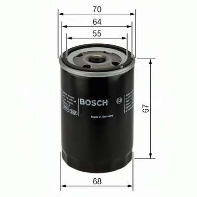 bosch-0986452061 Масляный фильтр BOSCH 0 986 452 061