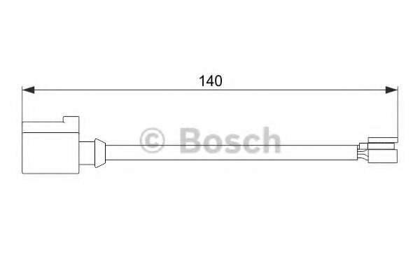 bosch-1987474566 Сигнализатор, износ тормозных колодок BOSCH 1 987 474 566