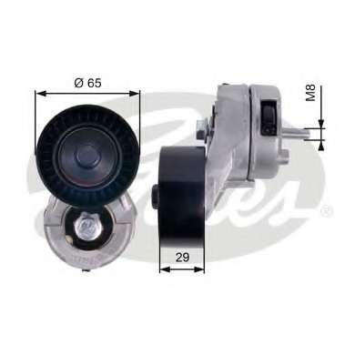 Натяжной ролик, поликлиновой ремень