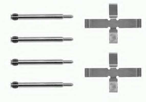 Комплектующие, колодки дискового тормоза