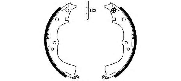 Комплект тормозных колодок