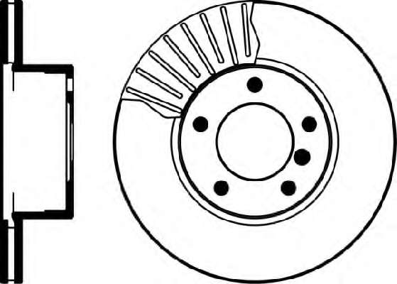 Тормозной диск TEXTAR 92075005