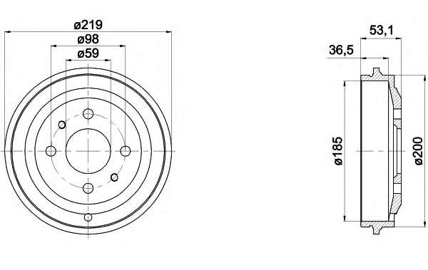 Тормозной барабан
