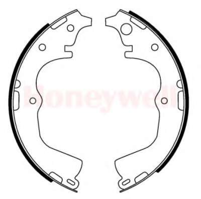 Комплект тормозных колодок