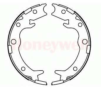 Комплект тормозных колодок, стояночная тормозная система