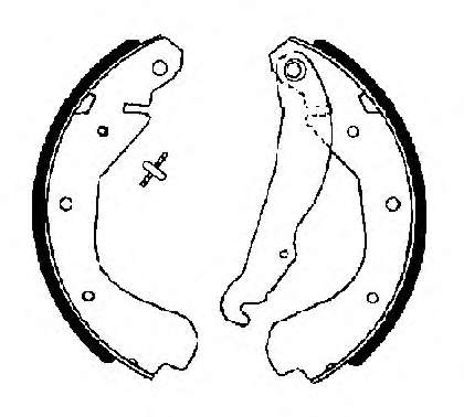 Комплект тормозных колодок