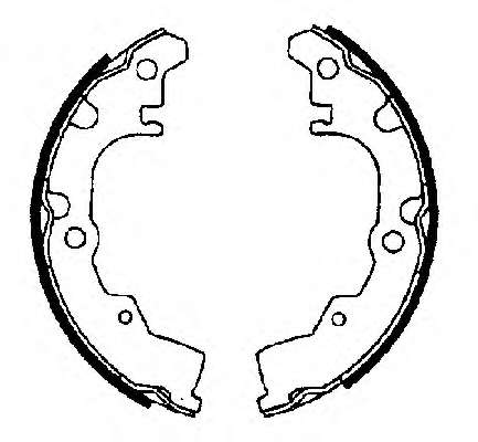 Комплект тормозных колодок