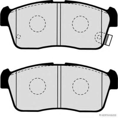 Комплект тормозных колодок, дисковый тормоз