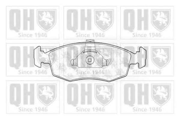 Комплект тормозных колодок, дисковый тормоз