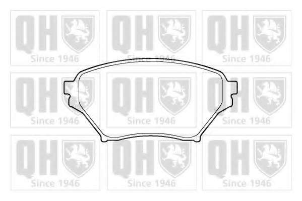 Комплект тормозных колодок, дисковый тормоз