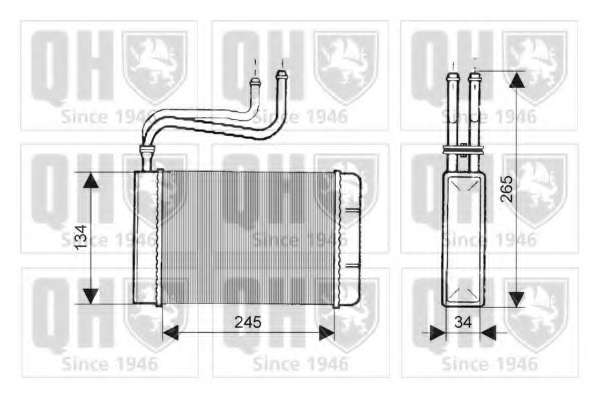 Теплообменник, отопление салона
