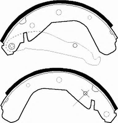 Комплект тормозных колодок