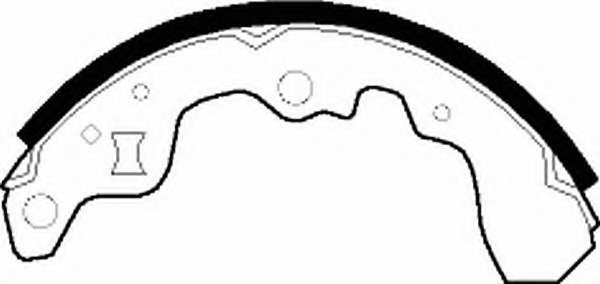 Комплект тормозных колодок