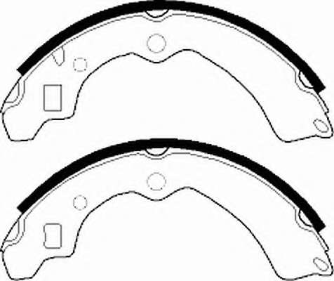 Комплект тормозных колодок