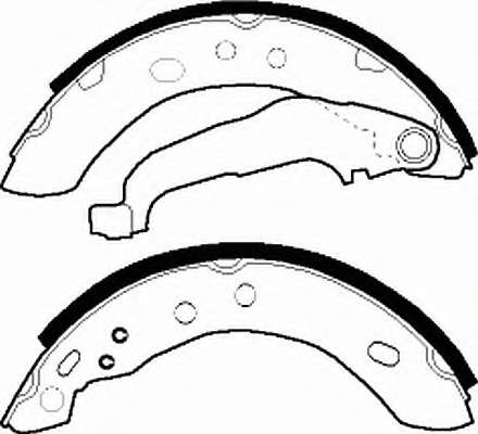 Комплект тормозных колодок