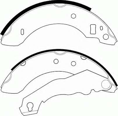 Комплект тормозных колодок