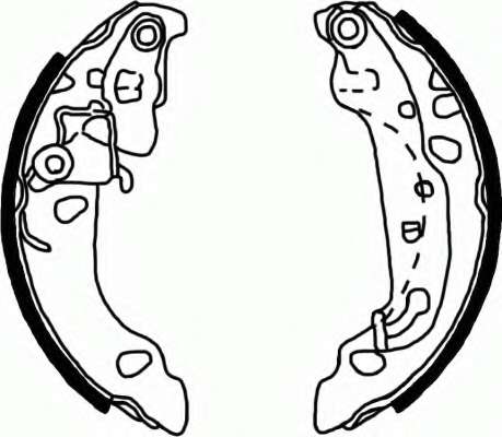 Комплект тормозных колодок
