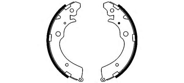 Комплект тормозных колодок